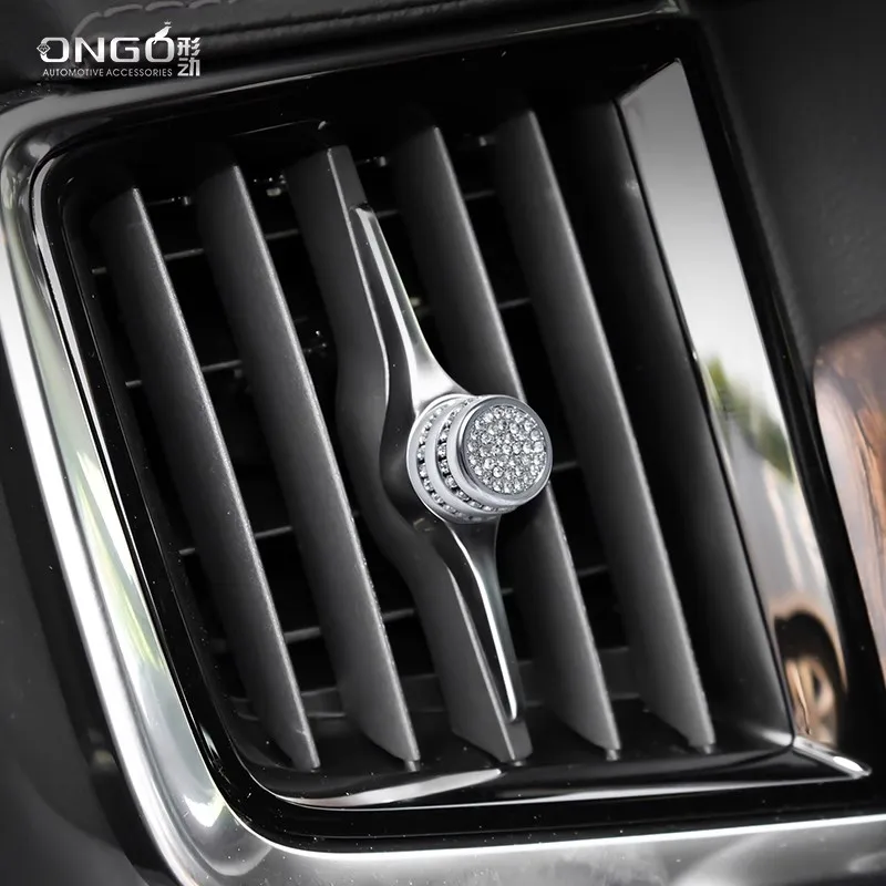 ONGO is suitable for Volvo XC60 S90 air outlet knob crystal diamond decoration diamond modification XC40