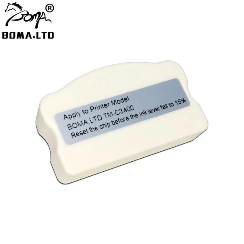 C3400 SJIC15P Cartridge Chip Resetter For EPSON ColorWorks / SecurColor C3400 -LT TM-C3400 u TM-C610 Inkjet Label Printer