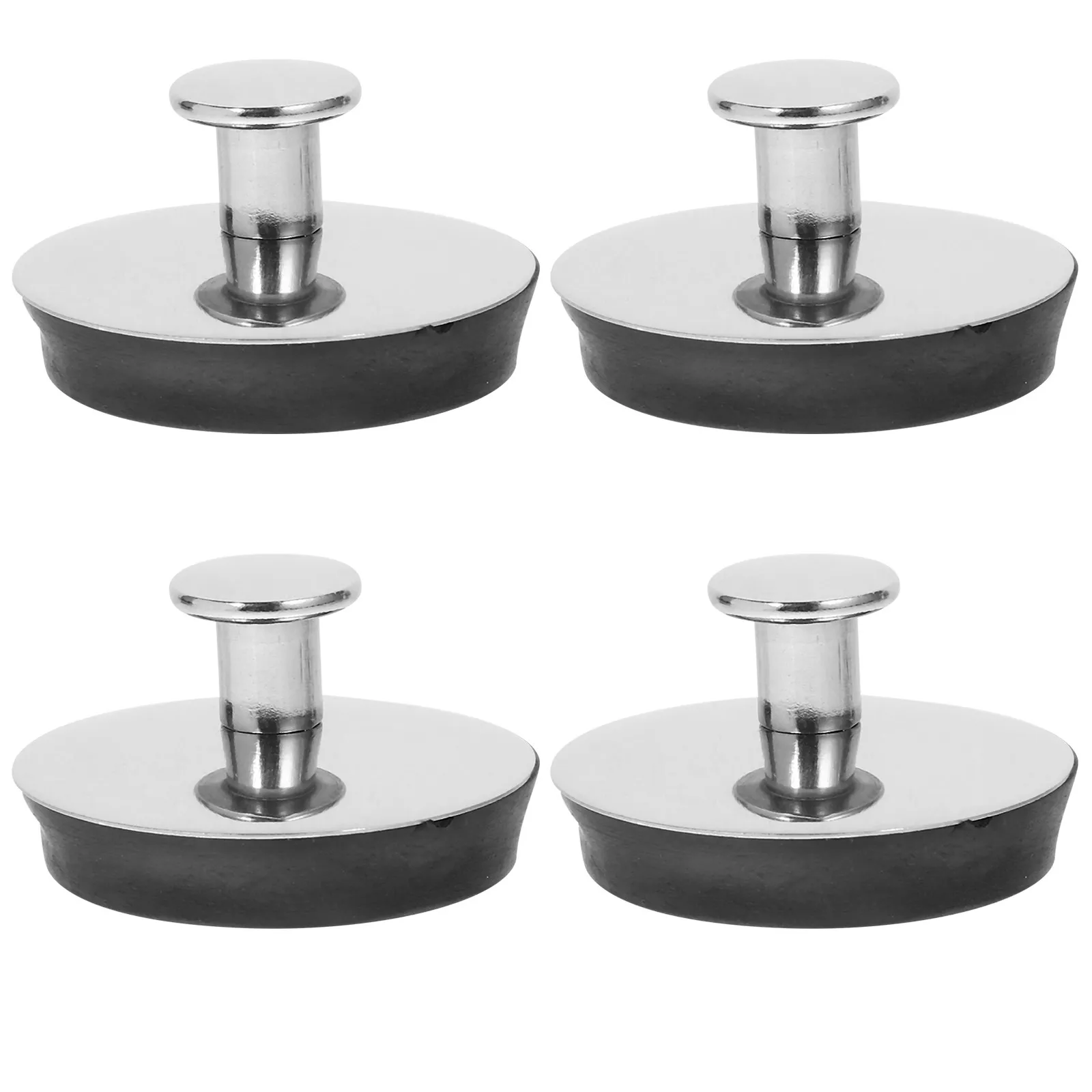 Stainless Steel Sink Drain Plug 4 Pack Universal Stopper Cover for Kitchen Bathroom Washbasin