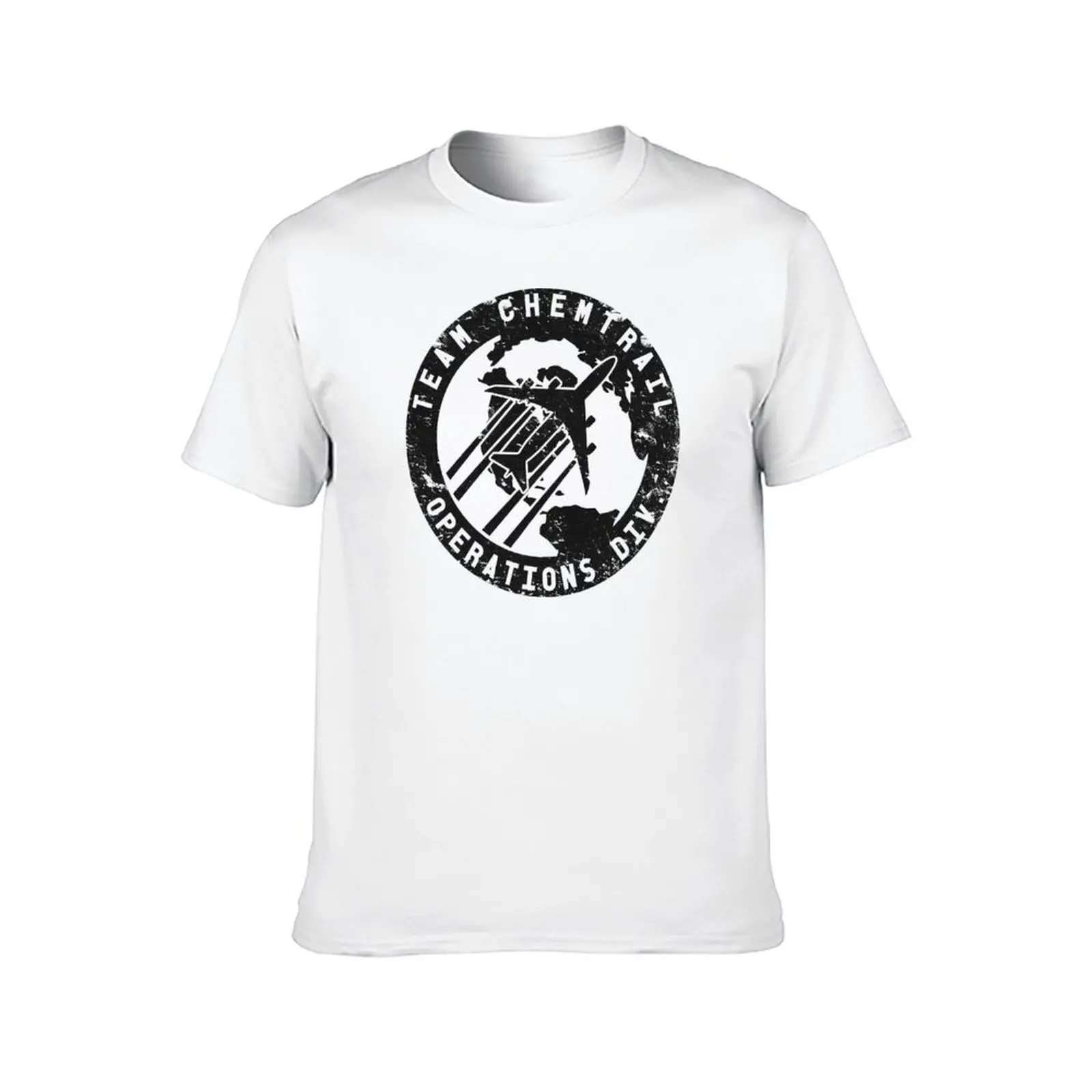 Team Chemtrail Operations Division Vintage Distressed Design T-Shirt t shirt man luxury cotton t shirt pack T-Shirt