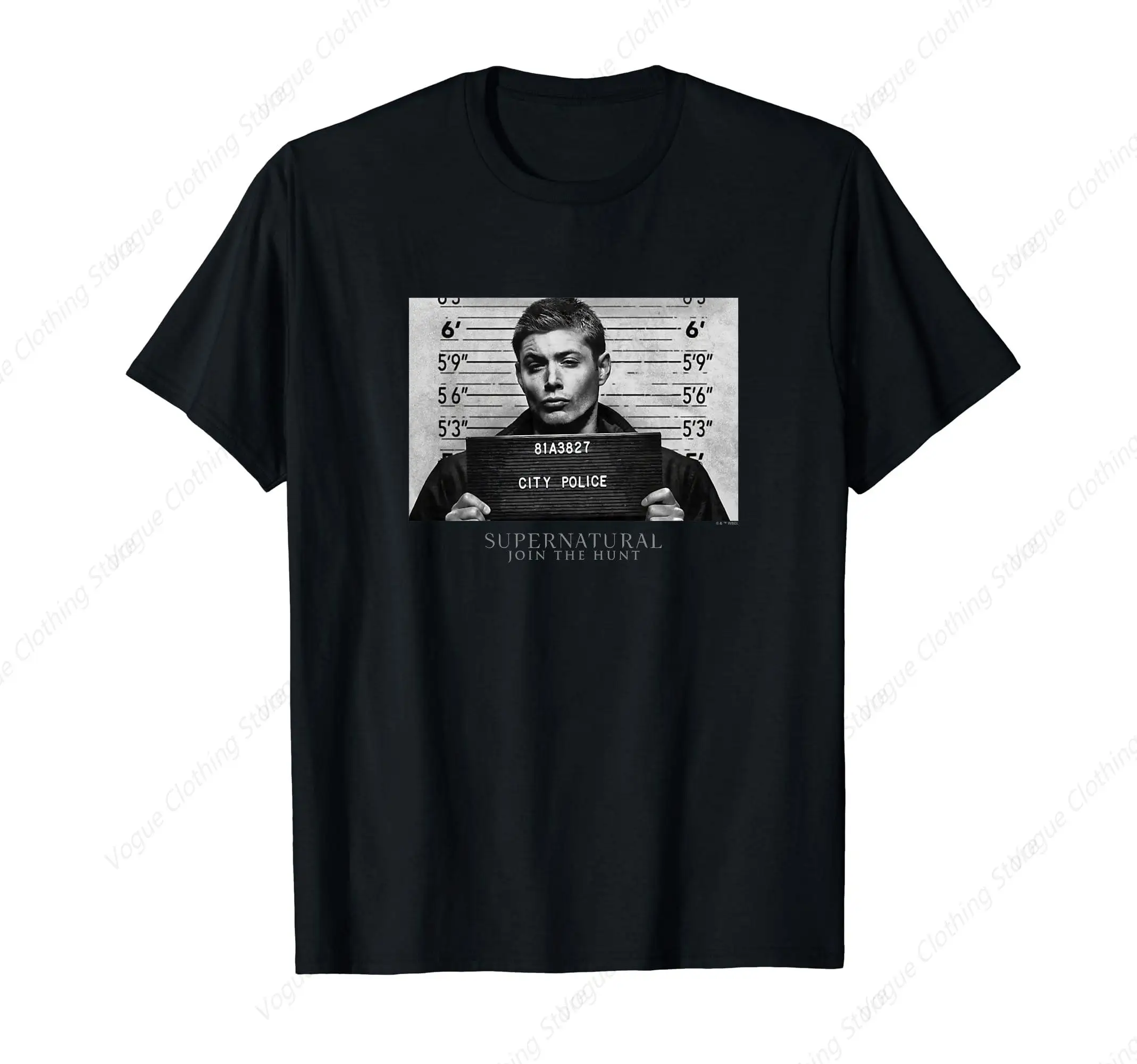 Supernatural Tv T-Shirt Series Men'S To Heaven Hell And Anywhere In Between Outdoor Sport Fashion Tops