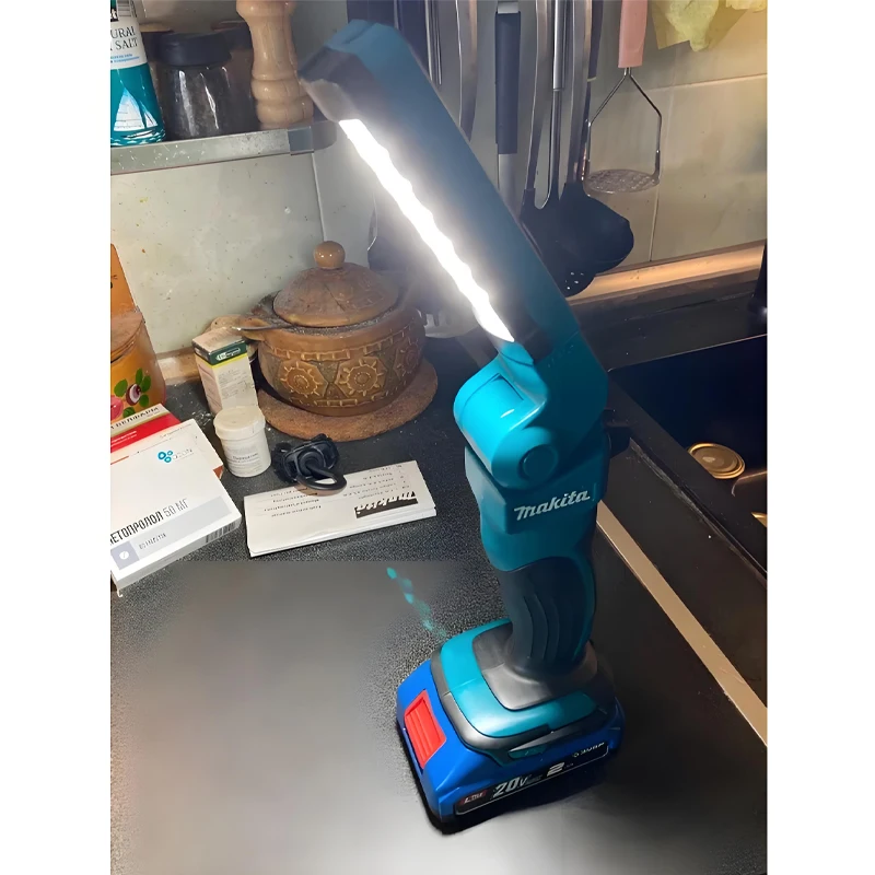 

Lithium Power Tools 240LM Work Light Outdoor Camping Cordless High Power Lighting Power Too DML801 LXT LED Flashlight 18V