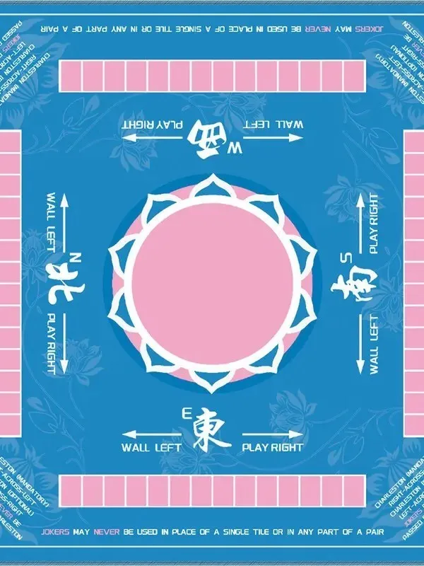 家庭用サイレントポーカーテーブルマット-簡単管理-騒音軽減麻雀マット-耐久性-汚れにくい-正方形-ゲーミングマット