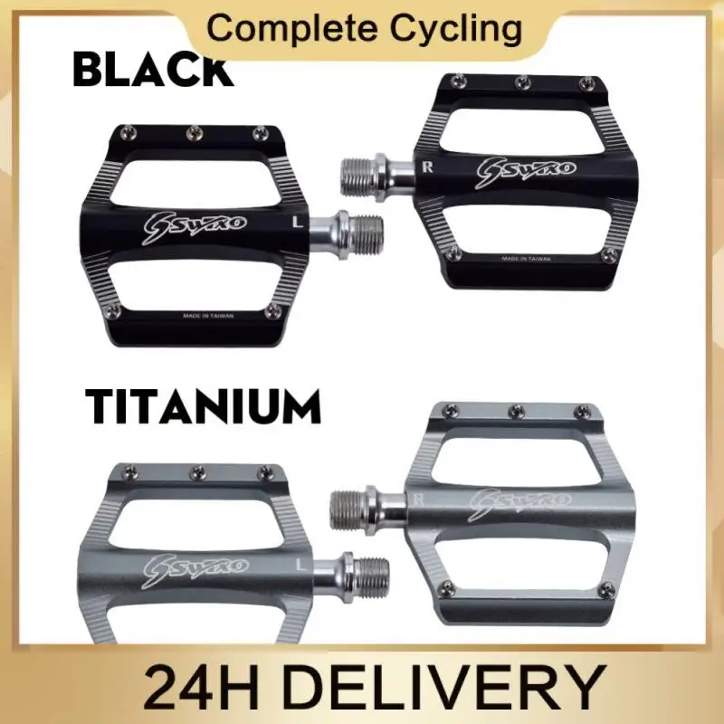 Aluminum Pedal Sealed Bearing Concise Colorful Pedal Bike Pedal Vacuum Design Beautiful Bike Universal Pedal Flat Pedal Design