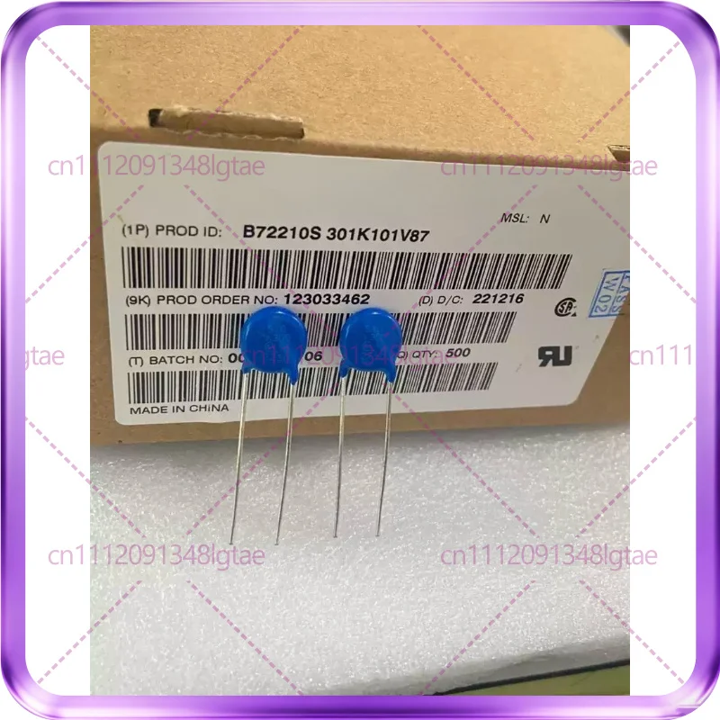 100pcs For varistors S10K300 EPCOS B72210S0301K101 10D471K