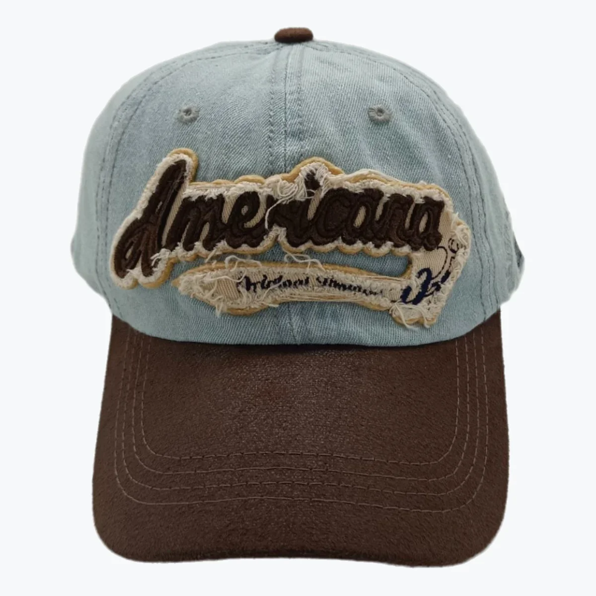 

Vintage Baseball Cap Retro Dad Hat Letter Sticker Pattern Hip Hop Street Style Unisex Adjustable Sun Hat Outdoor