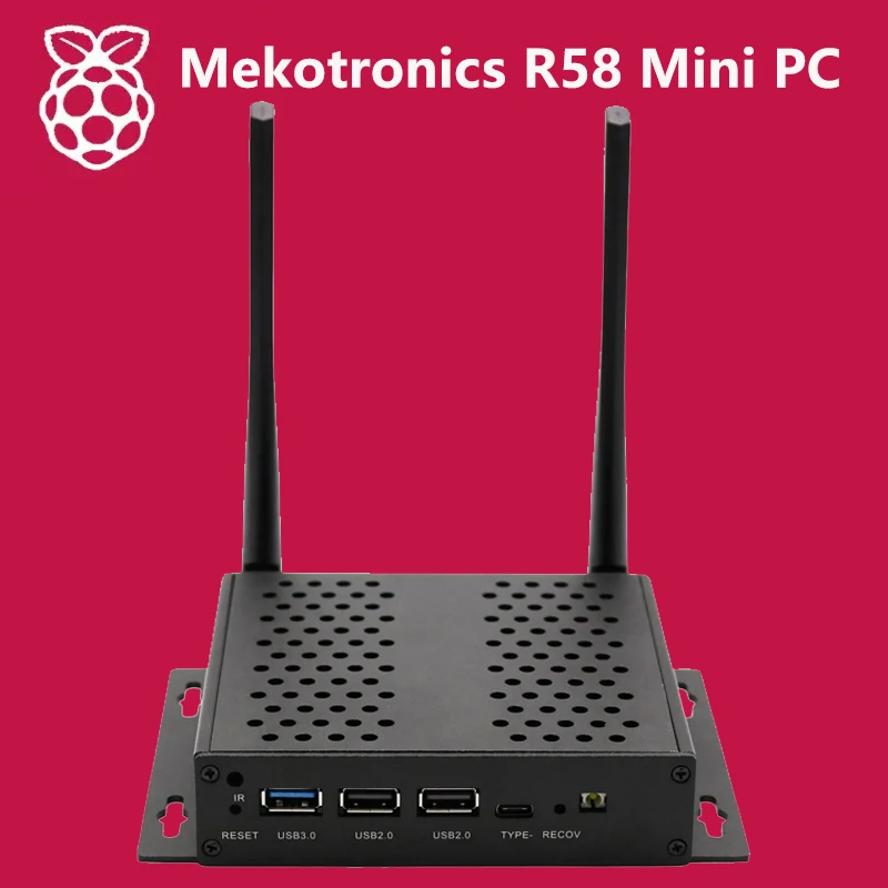 Mekotronics R58 Mini Aluminium enclosure, Rockchip RK3588