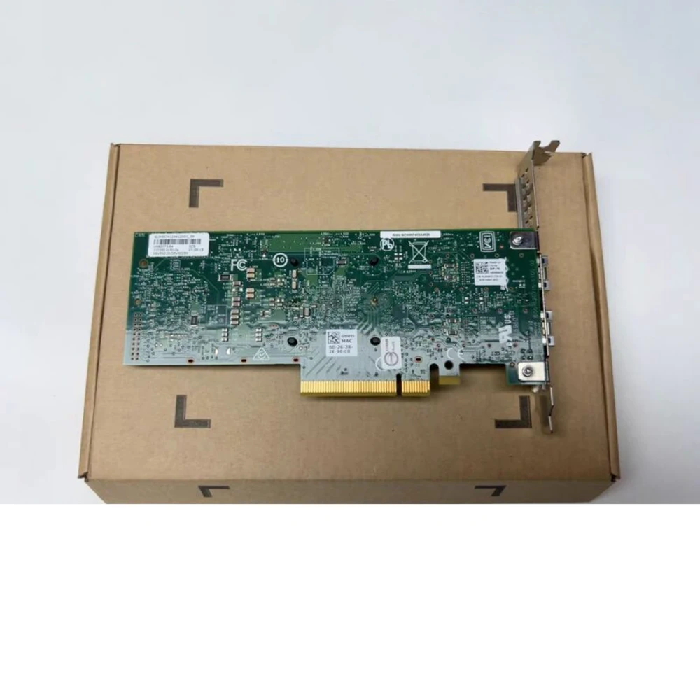 

BCM57412 Dual-Port 10 Gig-abit Net-work Card GMW01 YR0VV BCM957412A