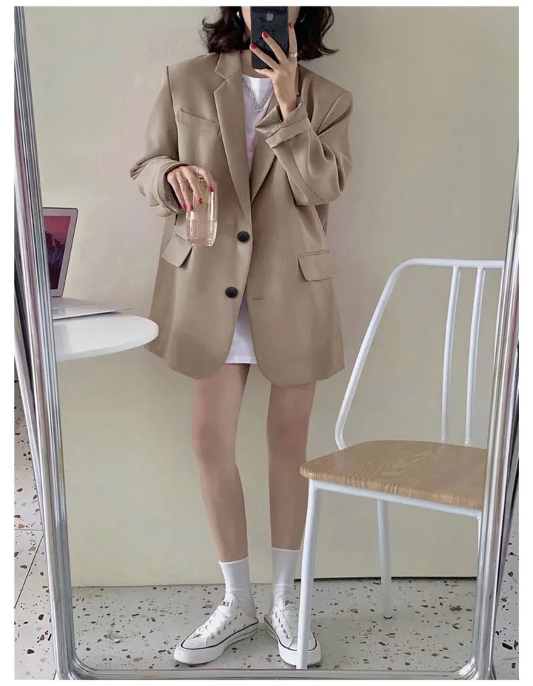 2024 Spring and Autumn Small Suit Korean Edition British Style Internet Celebrity Design Sense Women's Temperament Top