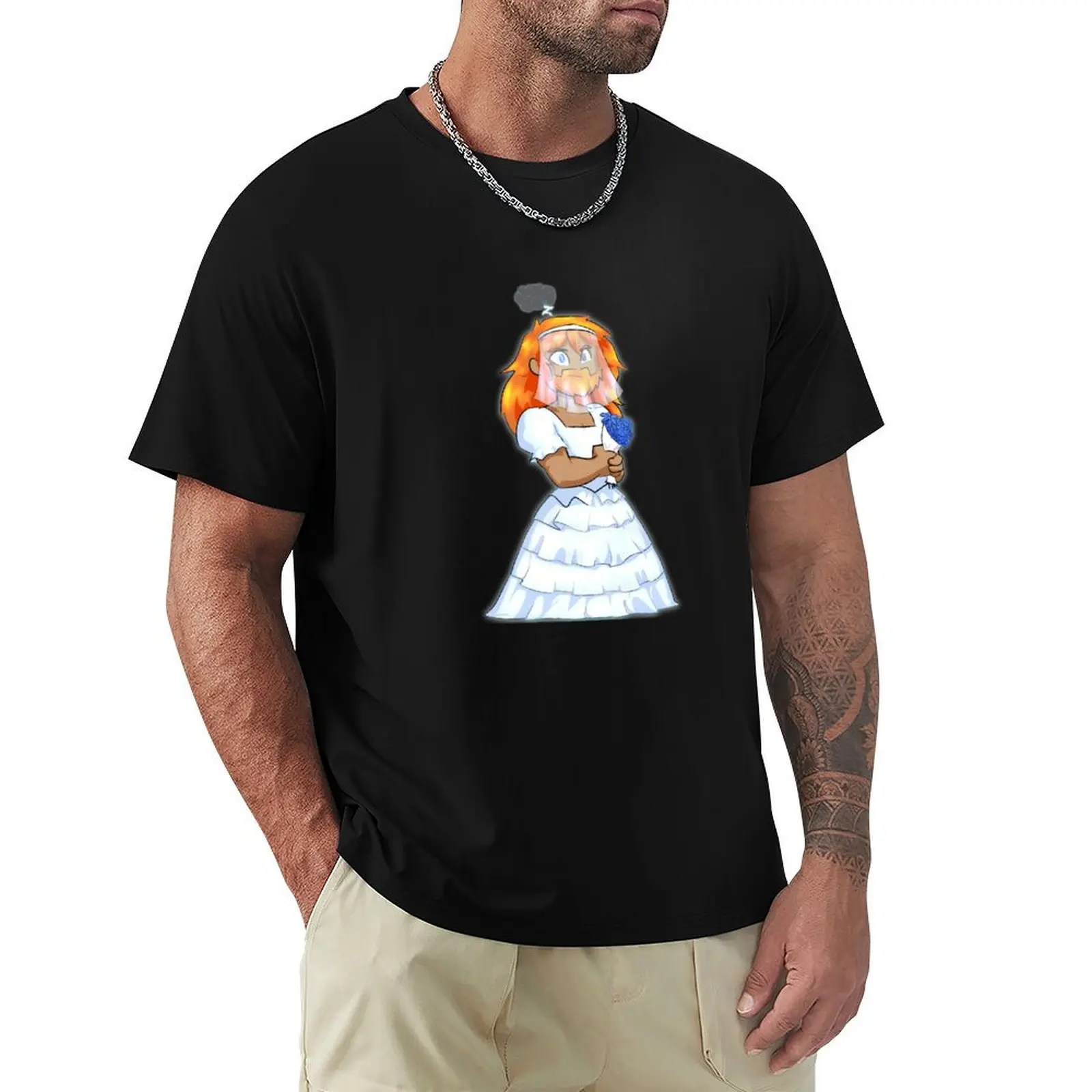 Bridal Thor T-Shirt Plus Size Summer Casual T-Shirt