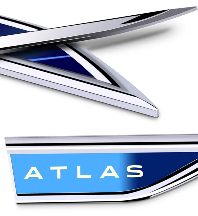 ملصقات شفرات الأبواب الجانبية ، ملحقات السيارة ، ملحقات السيارة الداخلية لفولكس فاجن وأطالاس ، 2 * * #5