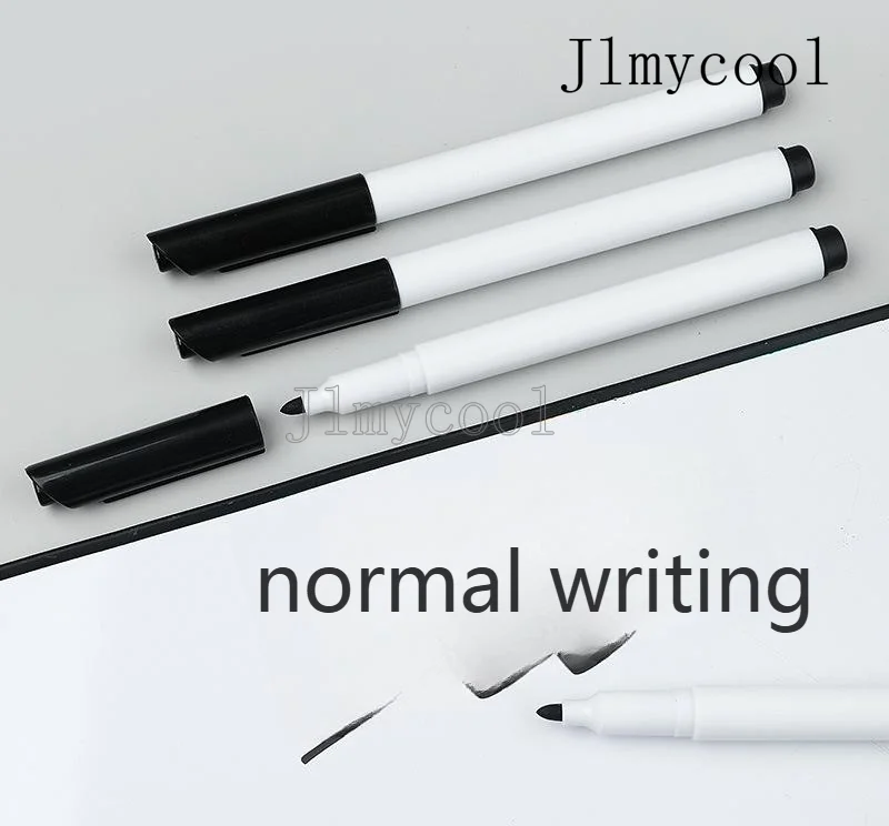 Easy To Wipe Small Whiteboard Pen Black Teaching Office Meeting Erasable Children's Drawing Board Water-based Whiteboard Pen