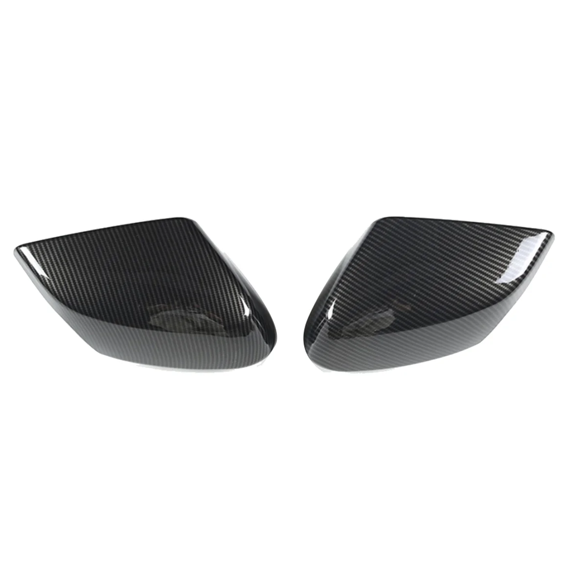 

For Corvette C8 2020-2023 Carbon Fiber Pattern Side Door Rearview Mirror Cover Trims Car Accessories Left+Right Side