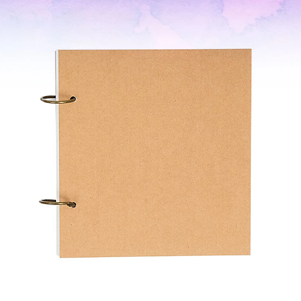 1Pcs A4 Sketch Book Blank Notebook Thick Colored Paper Painting Drawing Graffiti Sketch Book Painting Notebook
