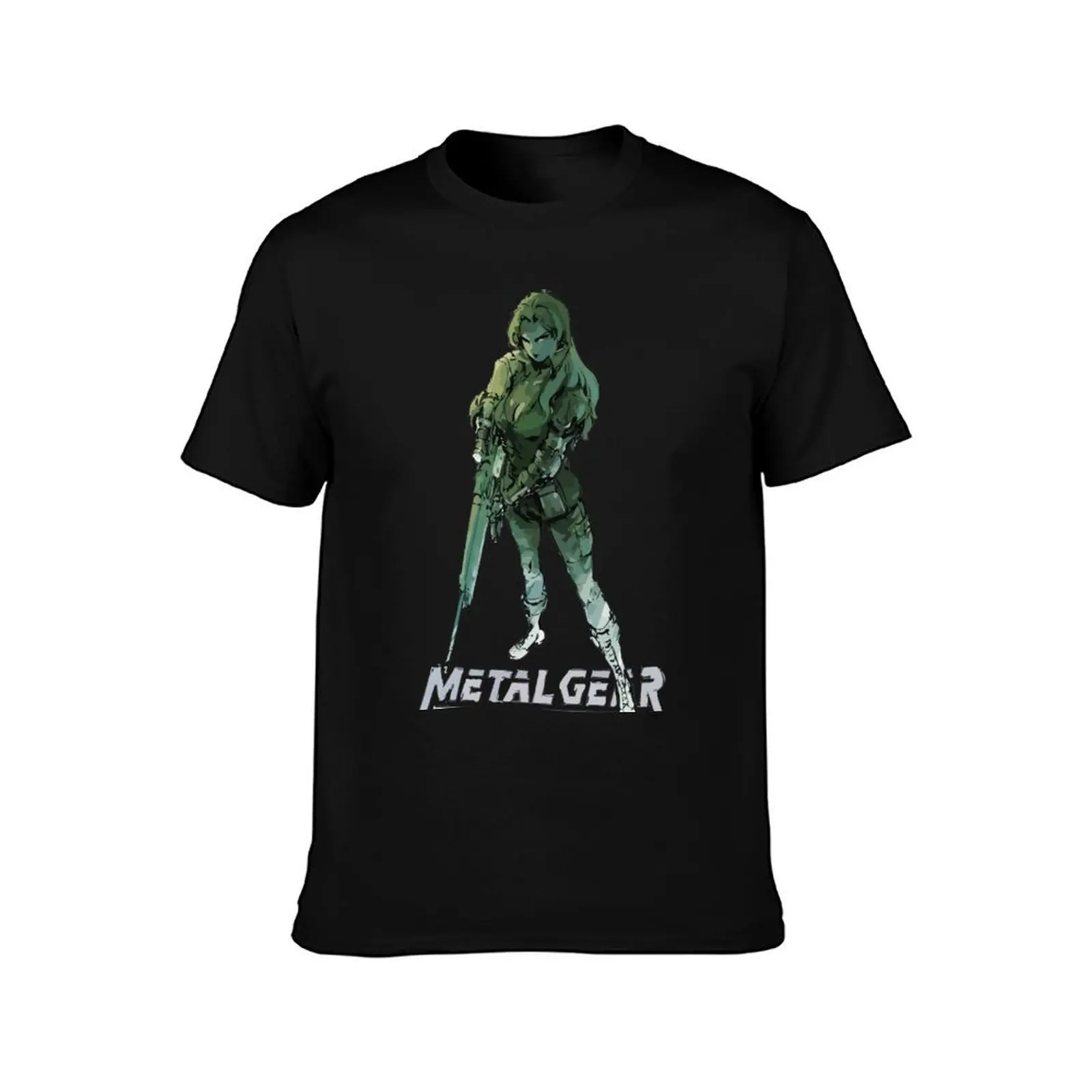 Sniper Wolf T-Shirt Summer Casual Cotton Tee Oversized Streetwear Tops Vintage Graphic Print Loose Fit Short Sleeve