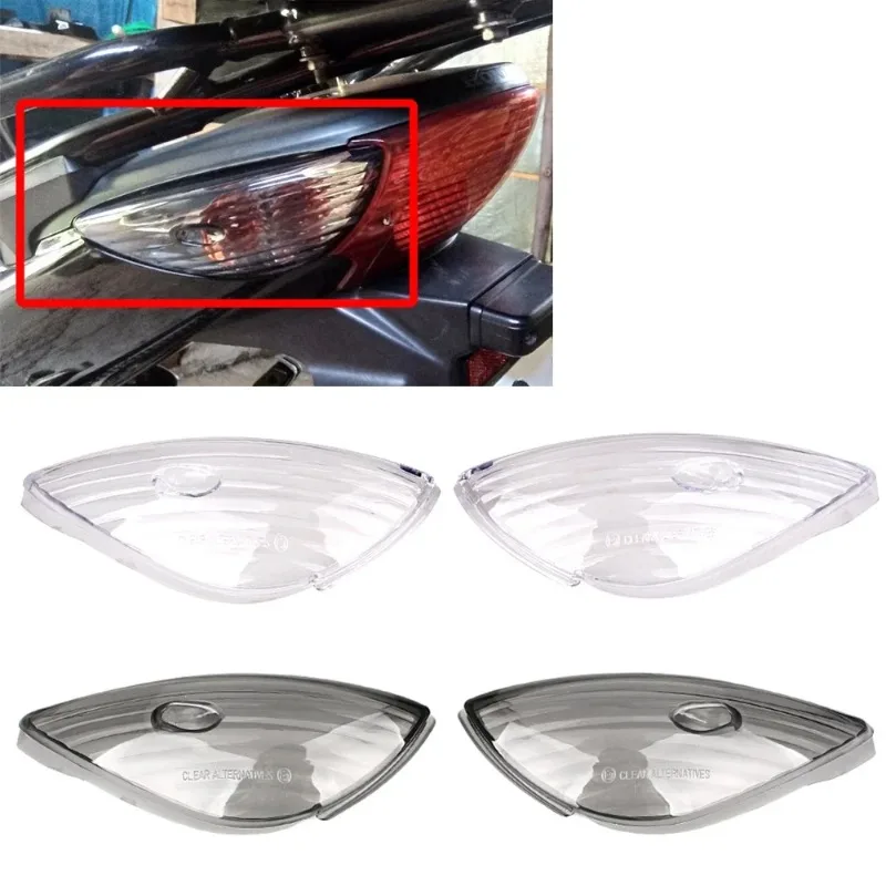 

Motorcycle Rear Turn Signals Light Lamp Indicator Blinkers Lens Cover Housing Shell For Honda CBF600/CBF600S Pair