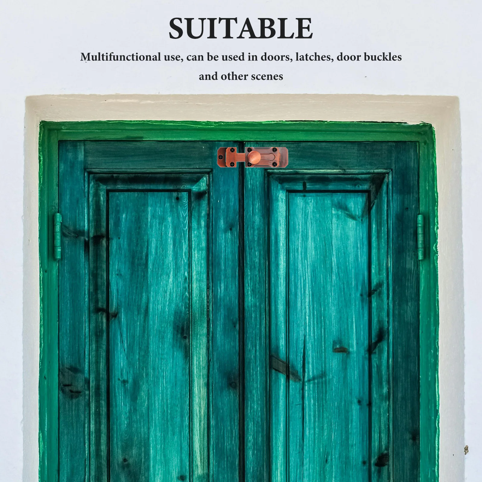 

Solid Bolt Latch Zinc Alloy Heavy Duty Sliding Door Locks for French Barn Patio Doors Security Hardware Bedroom Door Lock