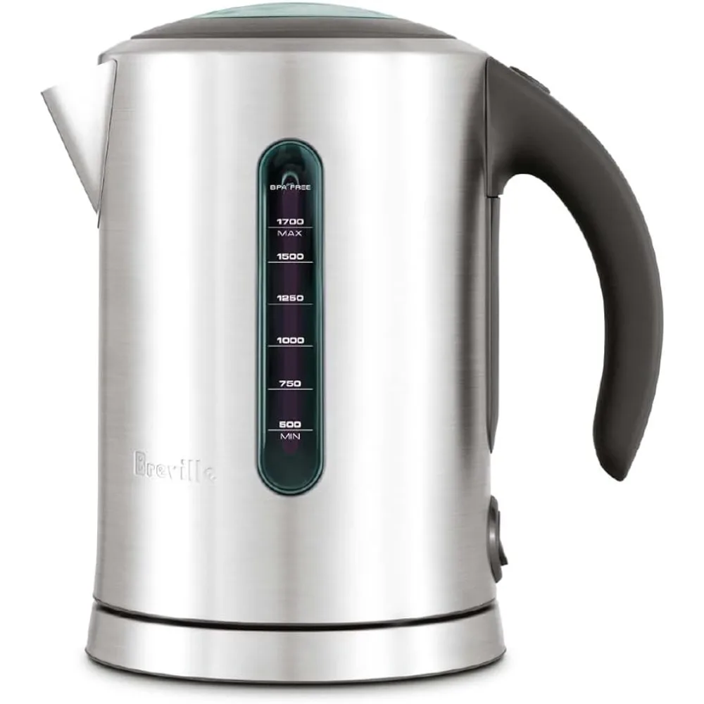 

Breville BKE700BSS Soft Top Pure Countertop Electric Kettle, Brushed Stainless Steel