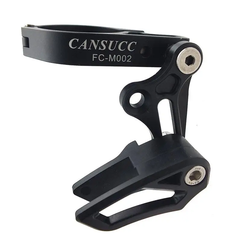 

Mountain Bike Chain Guide MTB Chain Keeper Aluminum Alloy ISCG Mount Single Narrow Wide Chainstay Protector for 32-36T Chainring