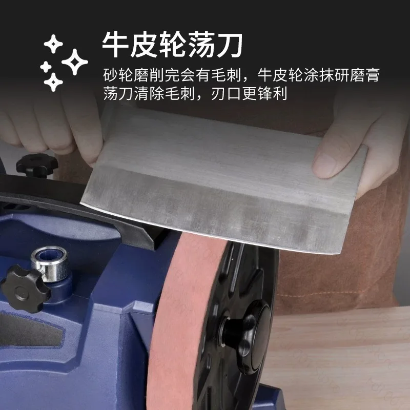 Electric Wet Sharpener Bench Grinder for Commercial Knife Scissor Sharpening