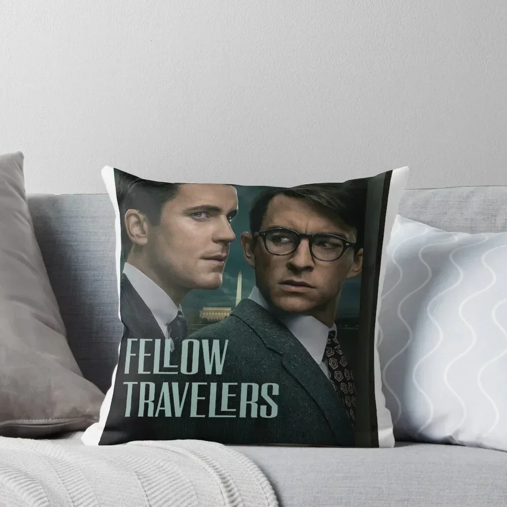 Fellow travelers poster Throw Pillow Christmas Covers Custom Cushion pillow