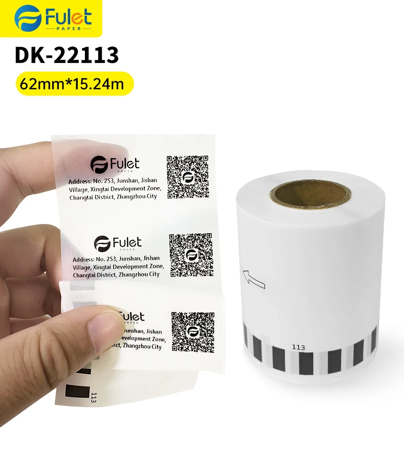 cinta-de-longitud-continua-compatible-con-brother-dk-22113-cinta-de-pelicula-duradera-impresion-negra-sobre-transparente-62-mm-x-1524-m