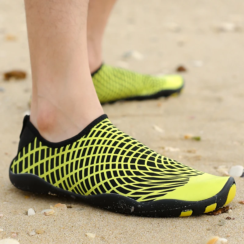 Men Wading Shoes Women Swimming Shoes Water Sneakers Barefoot Beach Sandals Upstream Aqua Shoes Quick Dry Sea Diving Gym Shoes