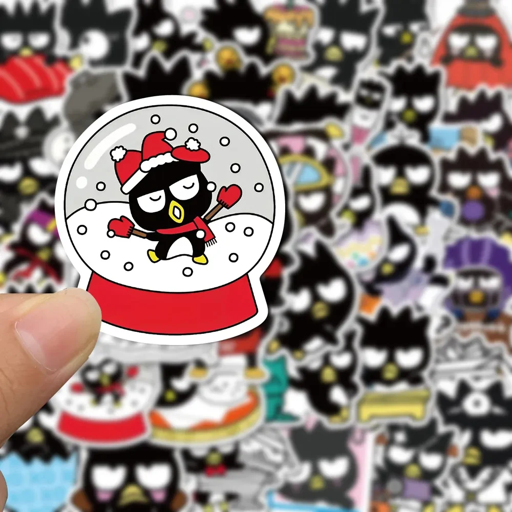 10/30/50/100pcs Sanrio BadBadtz-maru Stickers Funny Graffiti Kids Sticker Toy DIY Phone Case Skateboard Stationery Cartoon Decal