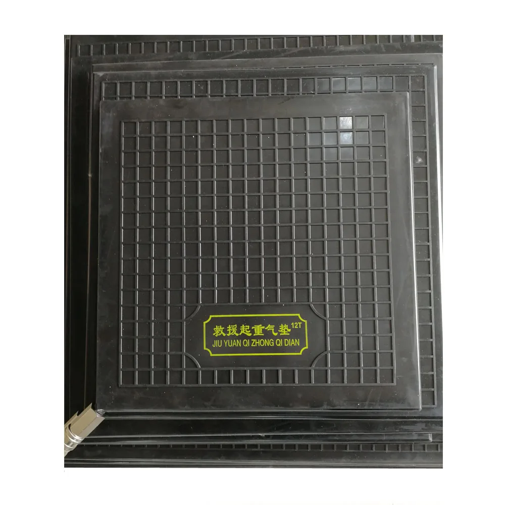 12T معدات الإنقاذ كيس الهواء جاك رفع تضخيم وسادة رفع قابلة للنفخ