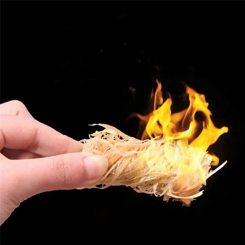 AT05-Fire Starter Sticks Camping Fire Starter For Fireplace, BBQ, Grill, Campfires, Woodstove - Charcoal Starter - Weather-Resis