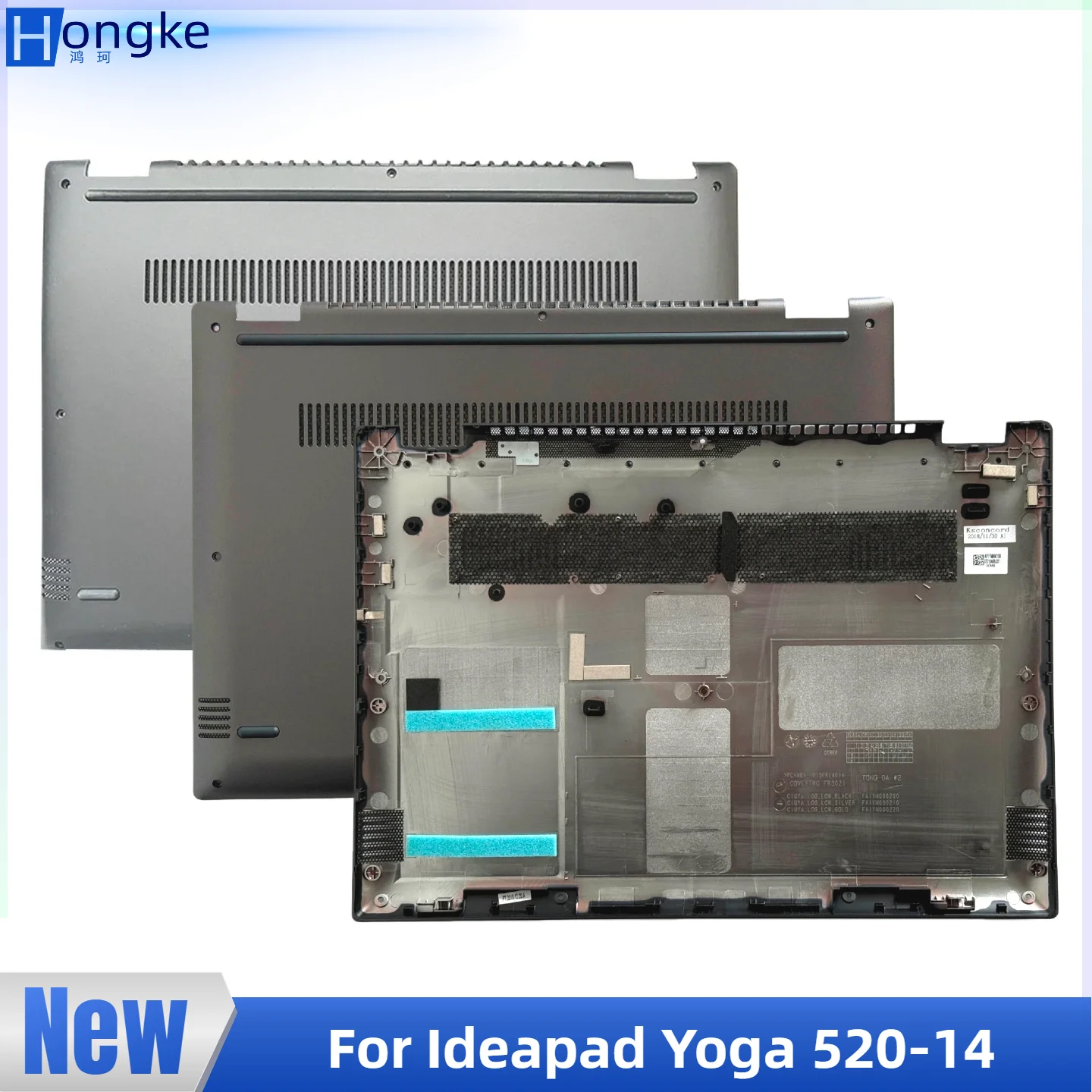 

New Hongke For Ideapad Yoga 520-14 520-14IKB Flex 5-1470 Base Bottom Cover Lower Case D Cover 5CB0N67572 AP1YM000110
