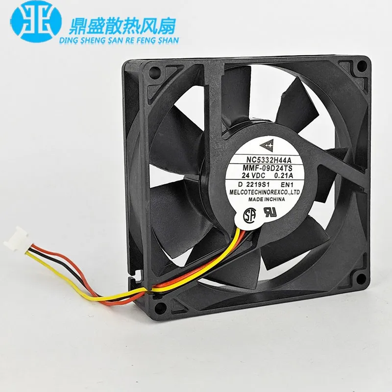 

1 шт. * ОРИГИНАЛЬНЫЙ NC5332H44A MMF-09D24TS EN1 24 В 0,21 А 9025 90*90*25 мм НОВЫЙ ОХЛАЖДАЮЩИЙ ВЕНТИЛЯТОР РАДИАТОР