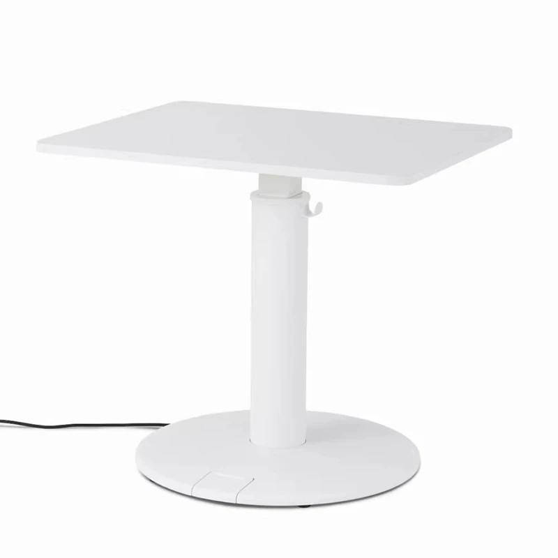 Walnut oak lifting study table, desk desk