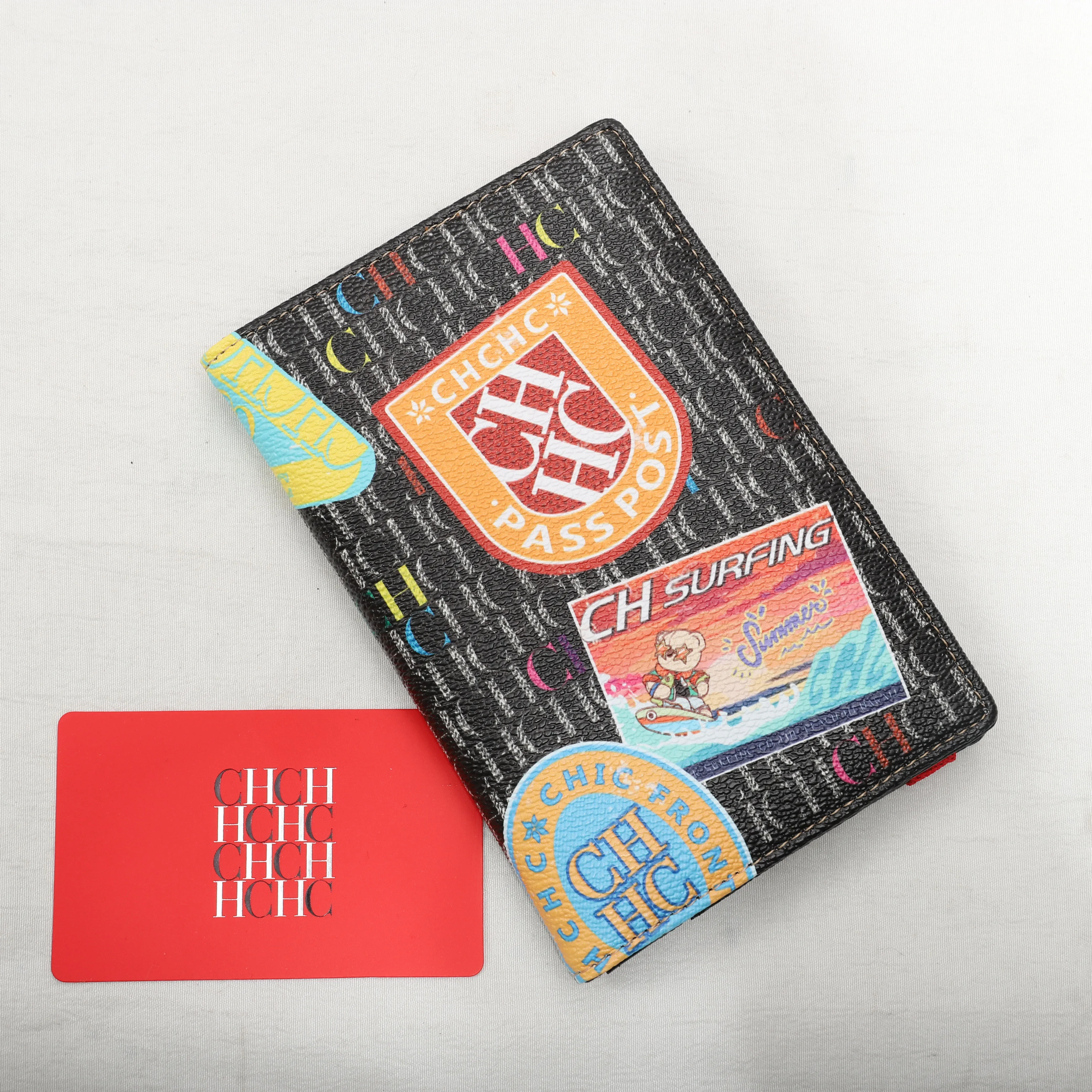 CH New Brand Passport Protective Cover Storage Bag for International Travel Air Ticket Clip Document Card Holder