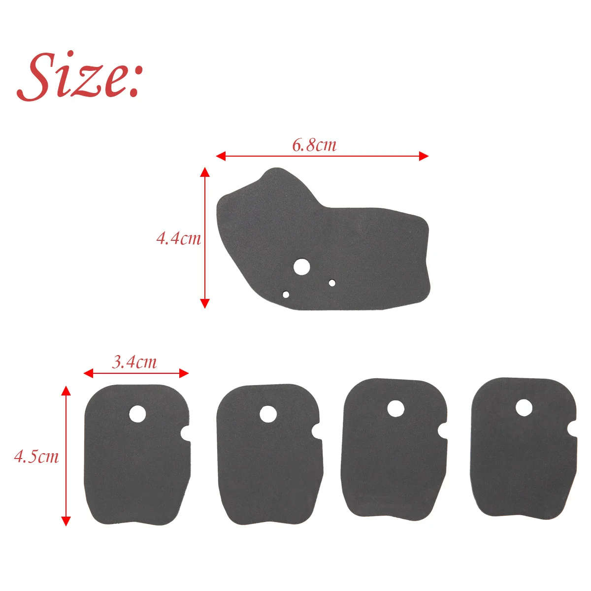 5pcs/Set Cup Holder Rubber Insert Parts Fit For Toyota Tacoma 2001 2002 2003 2004 66995-AD011 66995-AD021