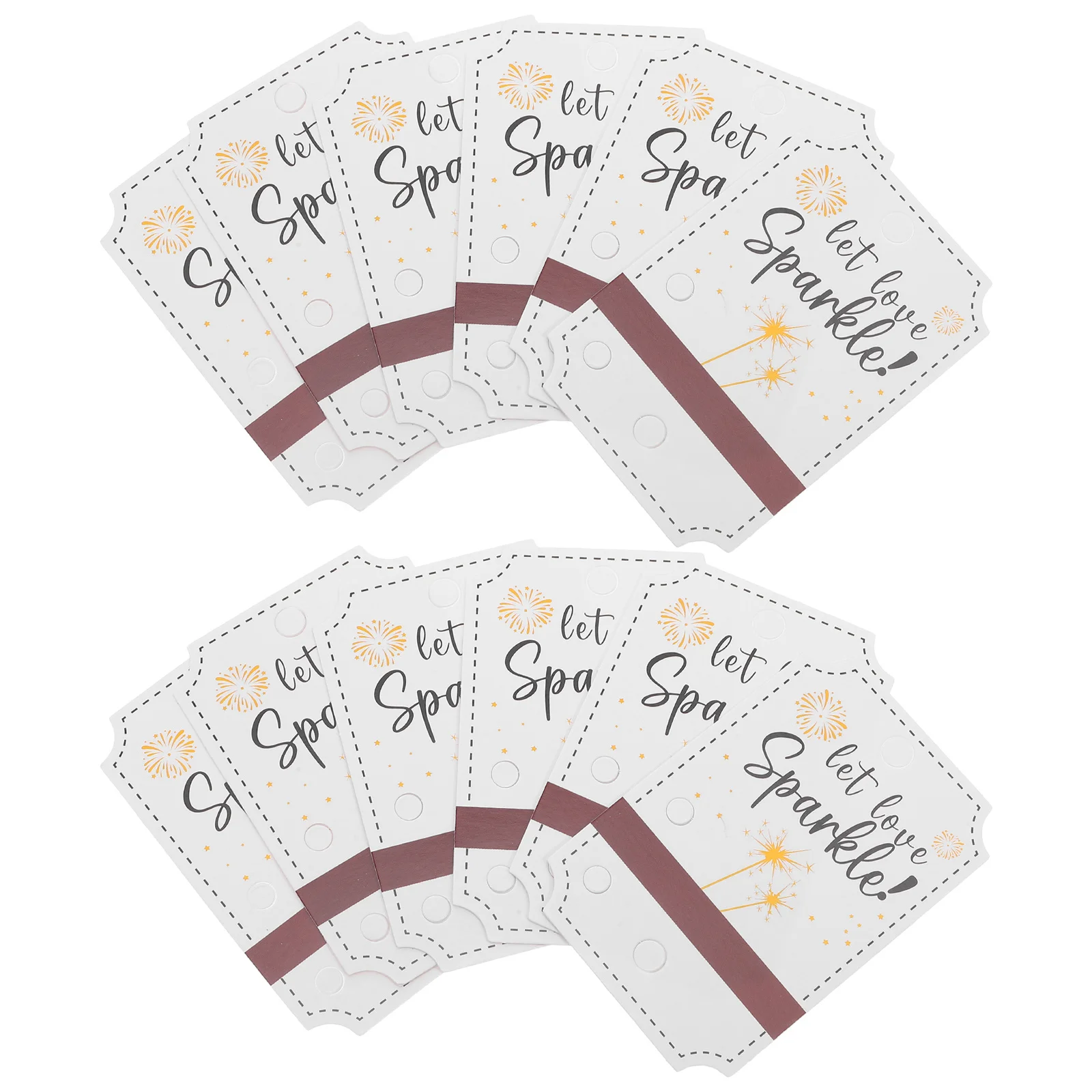 

50Pcs Vintage Wedding Favor Tags with Friction Strip DIY Craft Labels for Holiday Presents Jewelry Table Settings Decoration