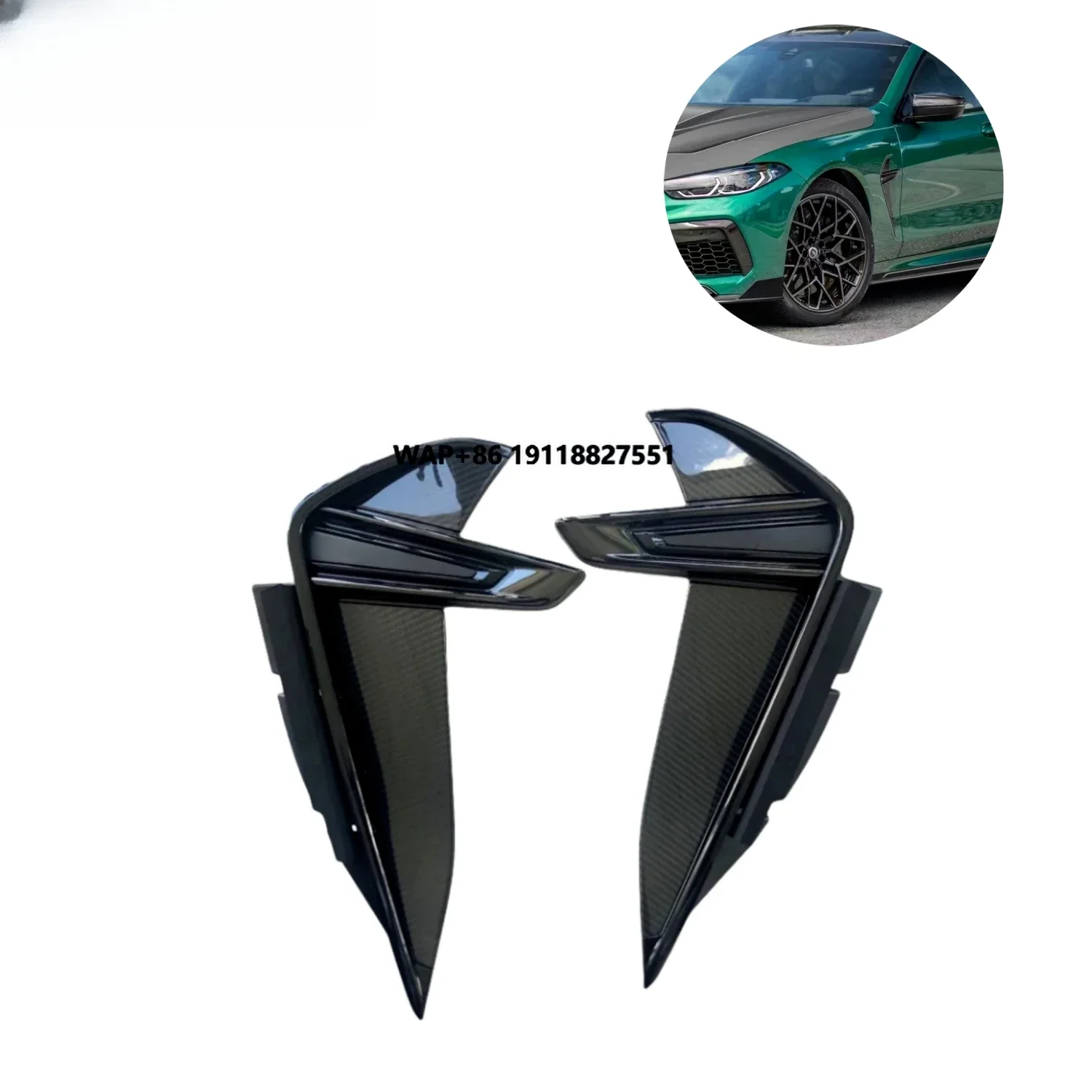 

High Quality Car M8 Dry Carbon Material Fender Suitable for M8 Carbon Fiber Fender