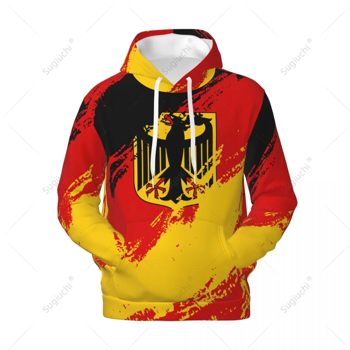 

Unisex Germany Flag Color Hoodie 3D Men Women Harajuku Sweatshirt Pullover Hoodies Polyester Casual