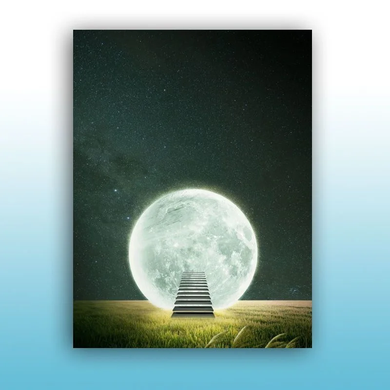 

6-0003 Ocean Sunset Seascape Oil Painting