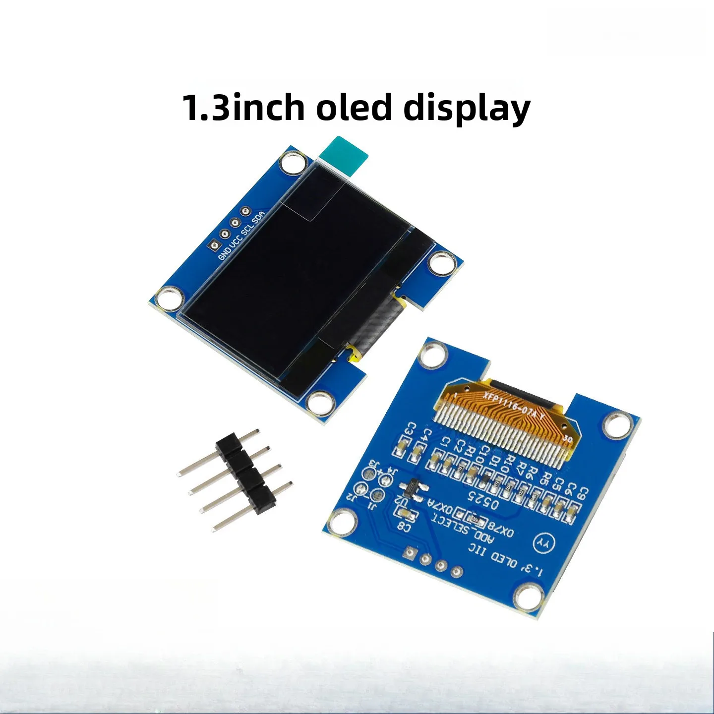 1.3inch Oled Module Sh1106 Driver Chip I2c Interface 12864 Display Compatible with Ssd1306