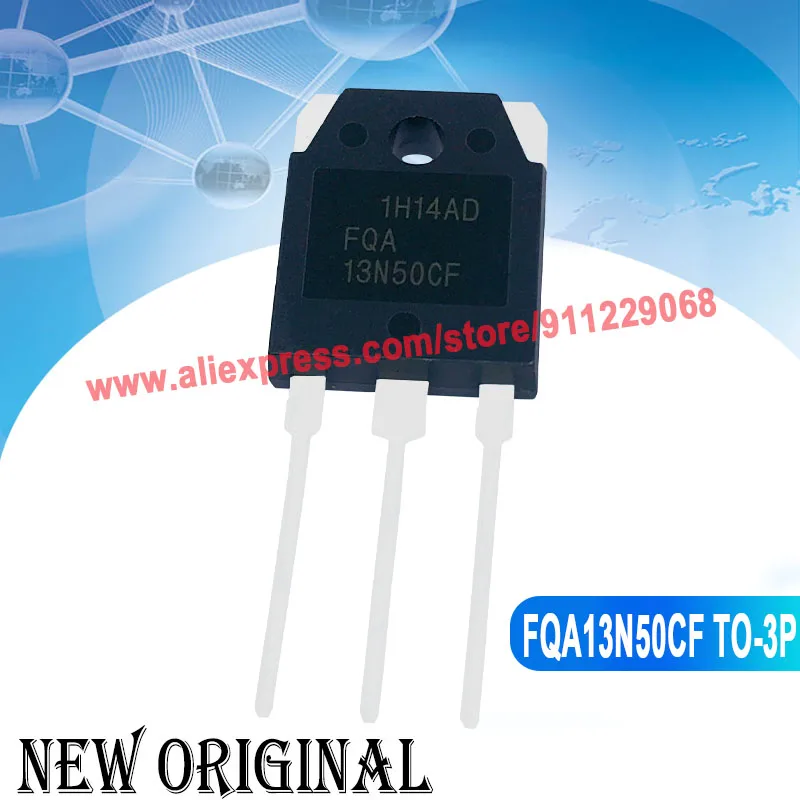 (5 Pieces) FQA13N50CF TO-3P 500V 13A / FQA19N20 200V 23A / FQA32N20C 200V 32A / FQA8N100C 8A 1000V TO-3P 