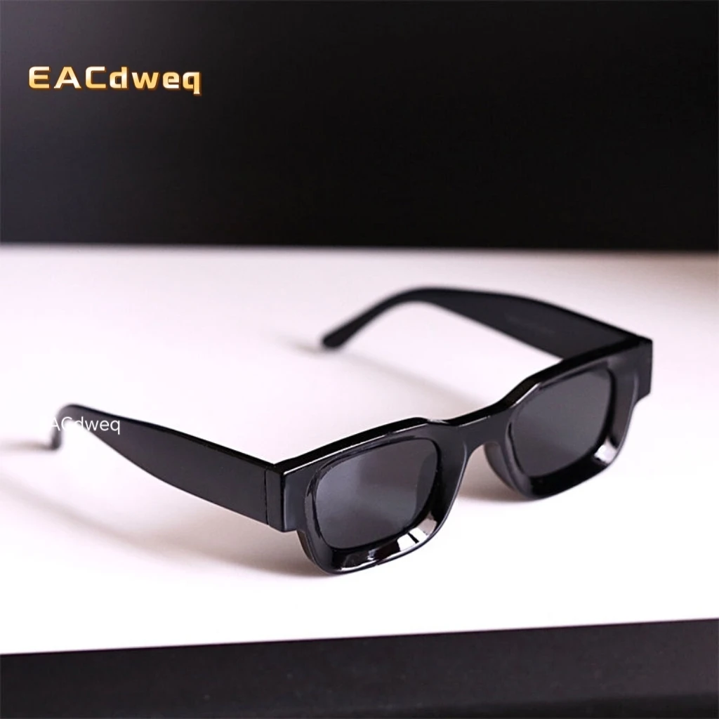 

New Small Rectangle Sunglasses Men Women Square Sun Glasses Travel Shades Vintage Eyewear UV400 Cat Eye Oval Shape Eyeglasses