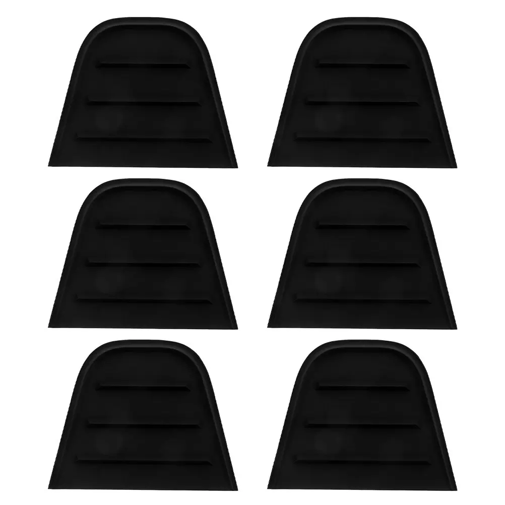 

6Pcs Heavy-Duty Plastic Corner Protectors for Luggage Toolboxes Packaging Boxes Travel Shipping Anti Scratch Impact Protection