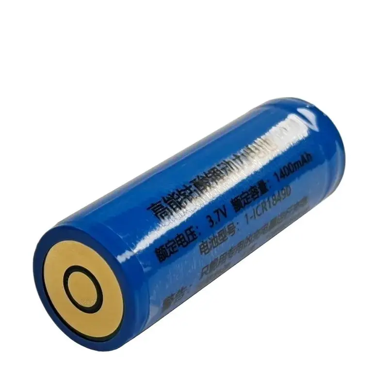 1-ICR18490 3.7v 1400mAh Lithium Battery Pack