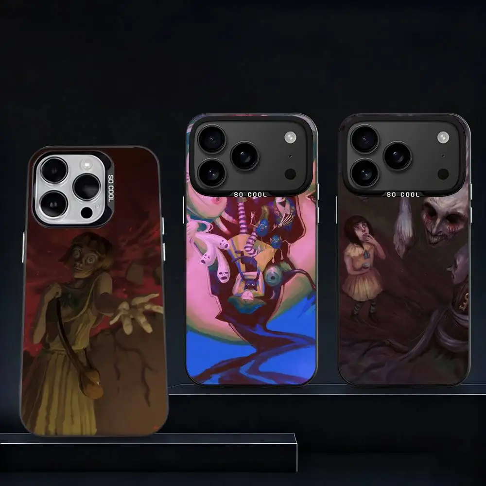 

F-Fran B-Bow Horror Game Phone Case For iPhone 11,12,13,14,15,16,17,Pro,Max,Plus,E,Air,Mini IMD Matte Black