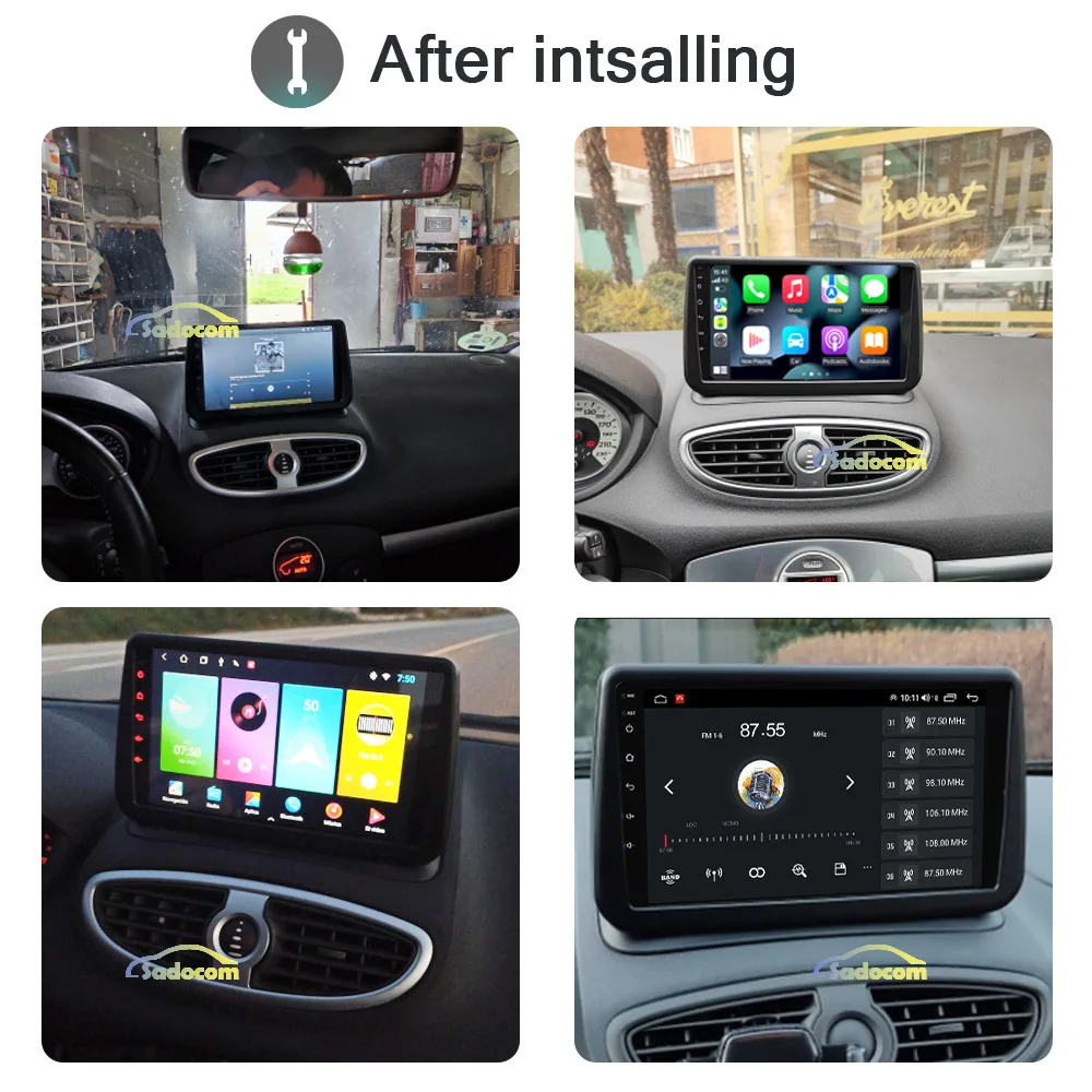 QLED 720P 360 8GB+128G wireless Carplay 9