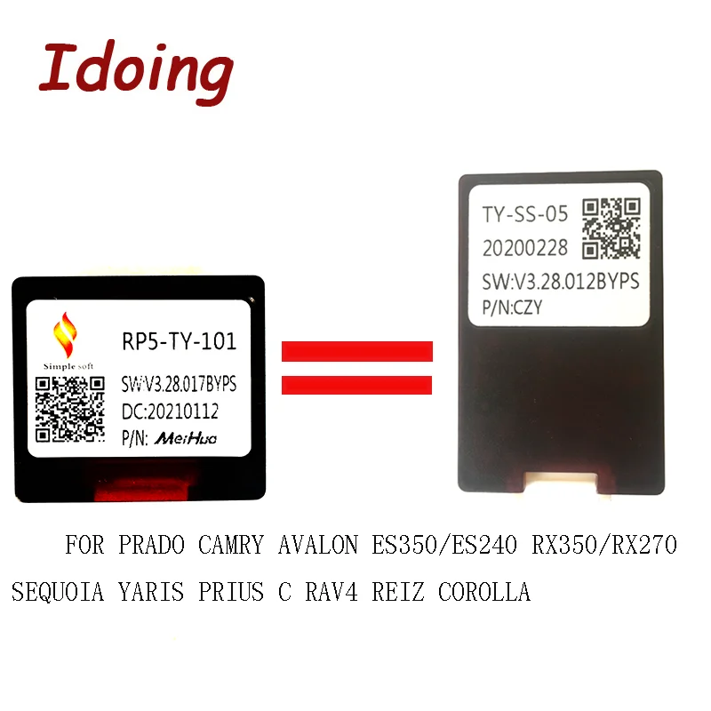 Idoing CanBus Cable fo RP5-TY-101=TY-SS-05 PRADO CAMRY AVALON ES350/ES240 RX350/RX270 SEQUOIA YARIS PRIUS C RAV4 REIZ COROLLA