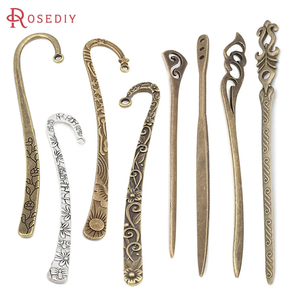 Antique Bronze Antique Silver Color Zinc Alloy Bookmark Quality Diy Jewelry Making Supplies Accessories for Women