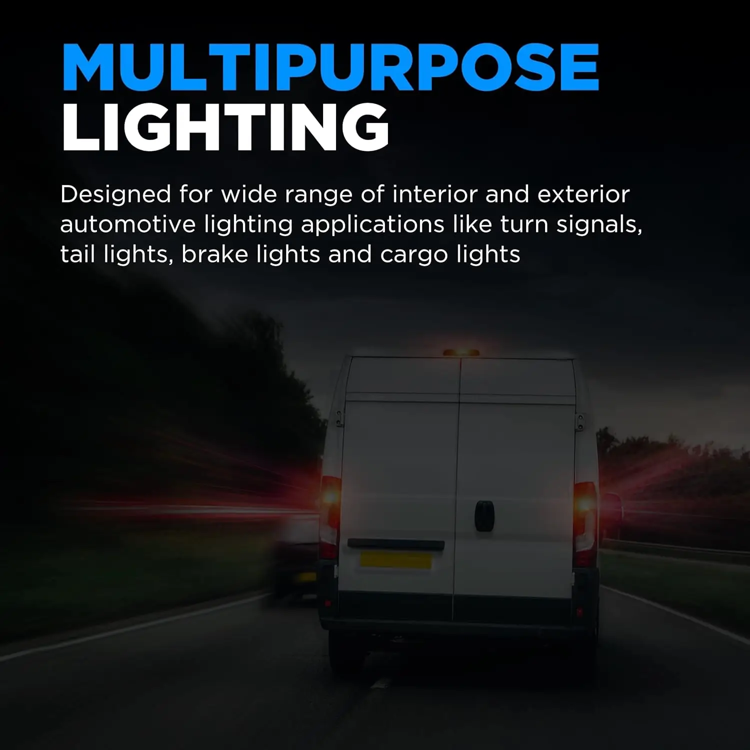 Lighting BP168 Standard Multi-Purpose Light Bulb Card of 2