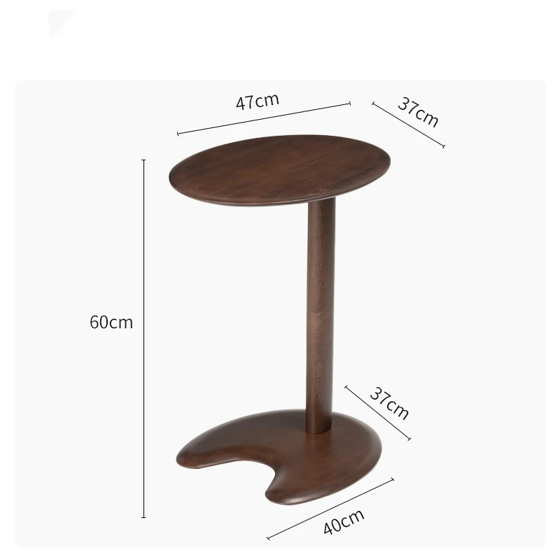 Minimalist Coffee Table Vintage Luxury Living Room Round Wood Coffee Table Sofa Side Bedroom Muebles De La Sala Home Furniture